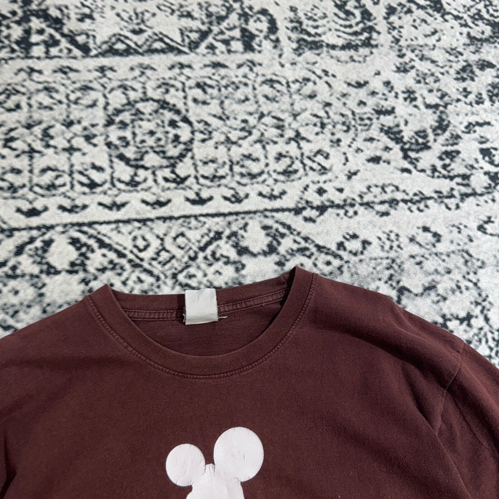 Vintage Vintage Brown Cotton T-Shirt Size M Cute Monkey Design Y2K Size US M / EU 48-50 / 2 - 7 Thumbnail