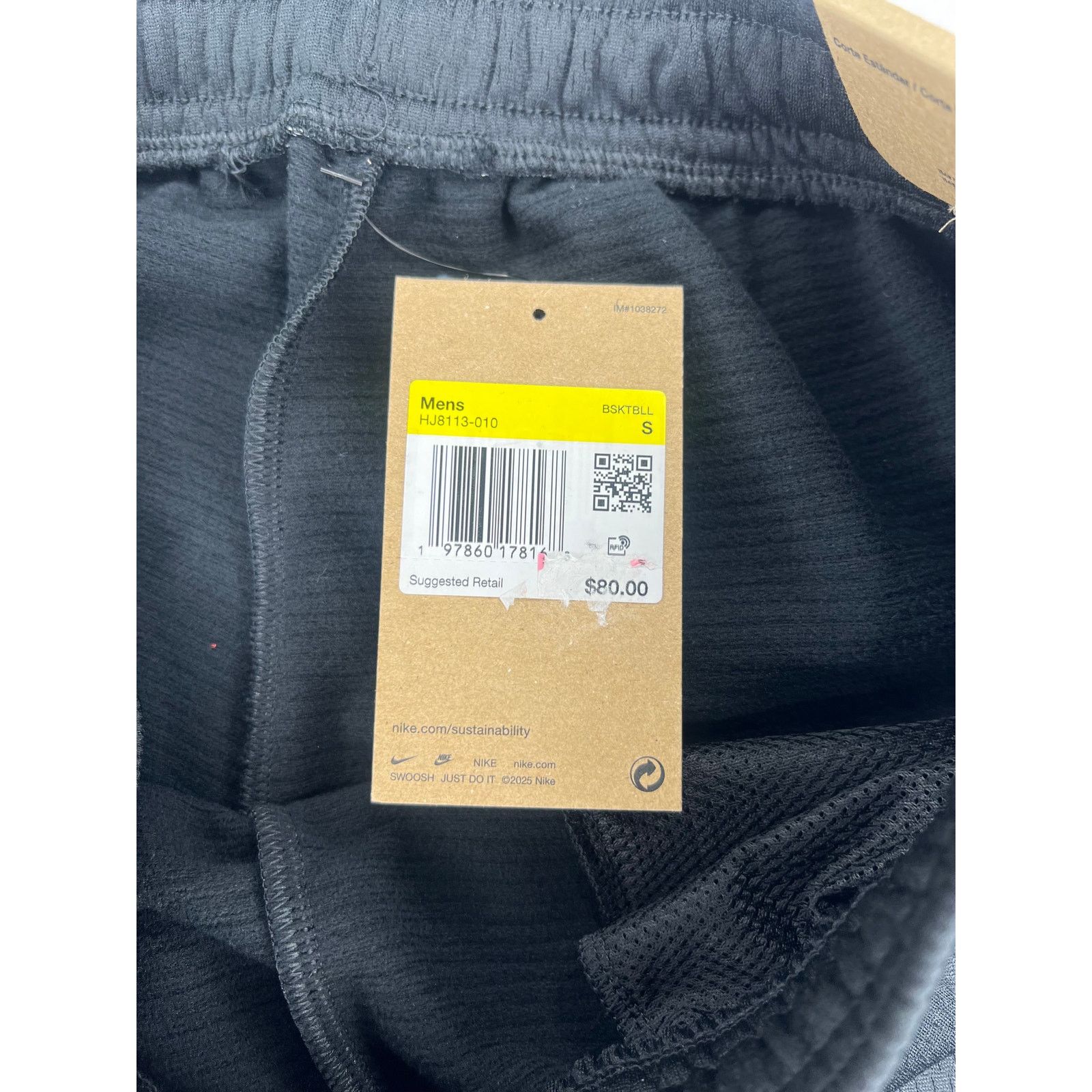 Nike Nike Kobe Bryant Therma-FIT Basketball Pants Black Size US 30 / EU 46 - 8 Thumbnail