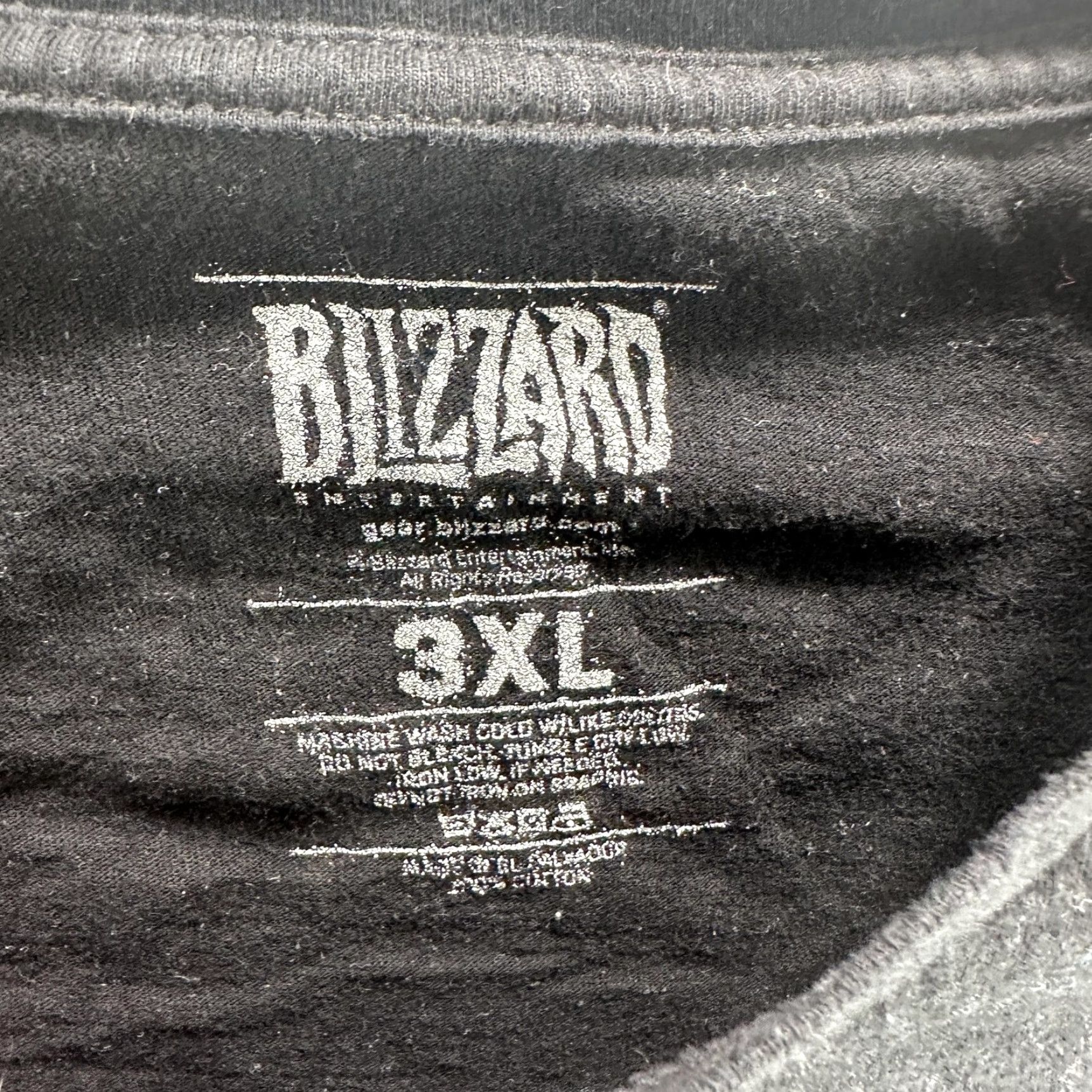 Vintage VINTAGE Blizzard BlizzardCon 2018 T-Shirt Mens 3XL Black Gaming Overwatch Warcraft Diablo Geek Logo Size US XXL / EU 58 / 5 - 7 Thumbnail