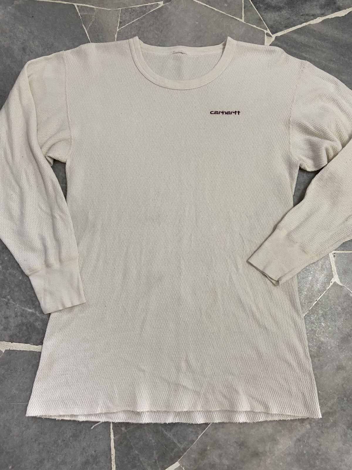 Carhartt × Vintage Carhartt Thermal Long Sleeve Shirt Size US M / EU 48-50 / 2 - 1 Thumbnail