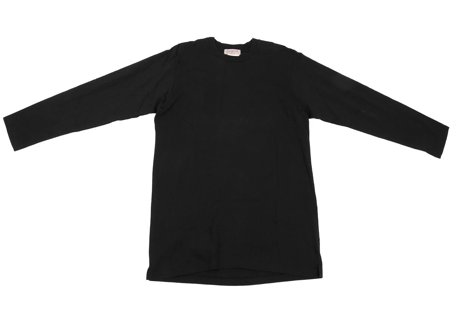 Yohji Yamamoto Yohji Yamamoto Cotton Long Sleeve T-Shirt Black M Size US M / EU 48-50 / 2 - 3 Thumbnail