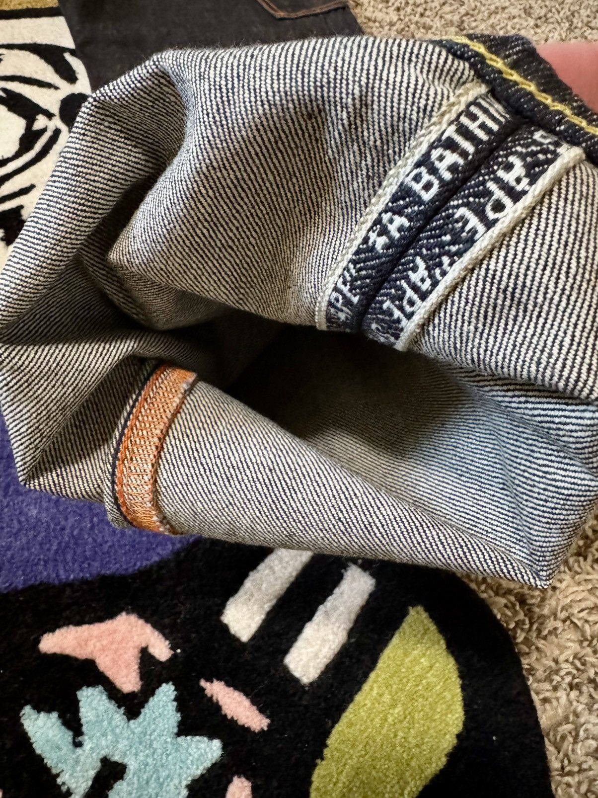 Bape Bape Selvedge Indigo Denim Size US 36 / EU 52 - 7 Thumbnail