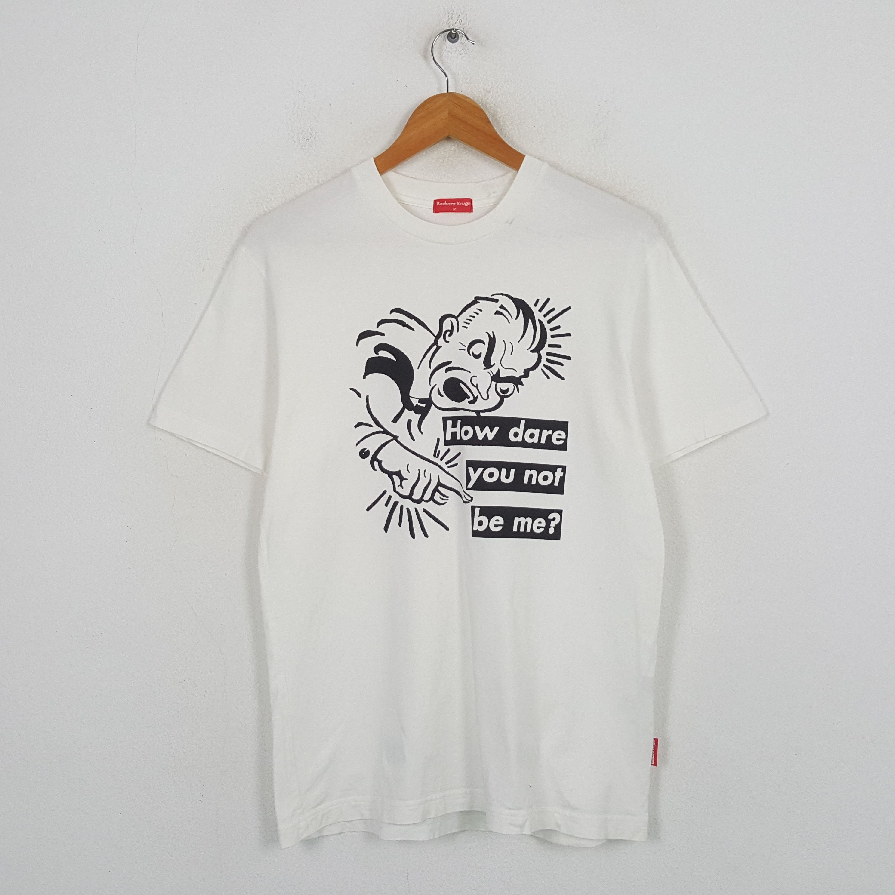 Barbara Kruger Vintage Barbara Kruger American Art Artist T-Shirt C299N71 Size US M / EU 48-50 / 2 - 1 Thumbnail