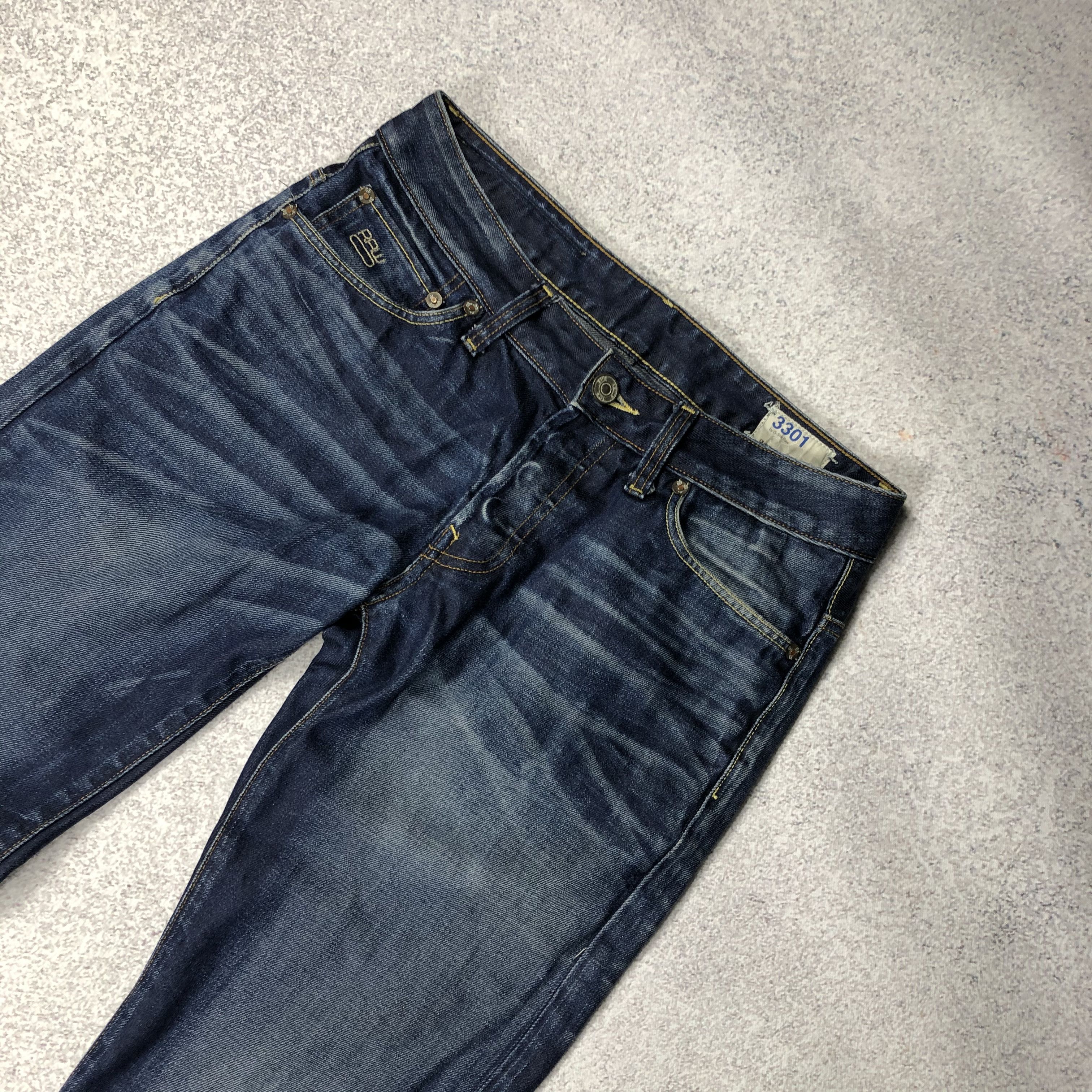 G-Star Vintage G-Star Raw Low Tapered Jeans Pants Size US 30 / EU 46 - 2 Thumbnail