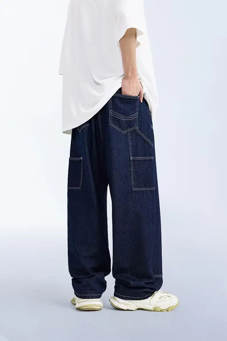 Designer × Japanese Brand Streetwear Hip Hop Loose Casual Jeans Size US 32 / EU 48 - 3 Thumbnail