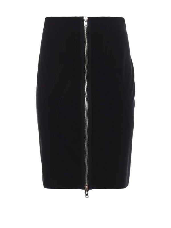Givenchy o1y0925 Mini Skirt in Black Size 30" / US 8 / IT 44 - 1 Thumbnail