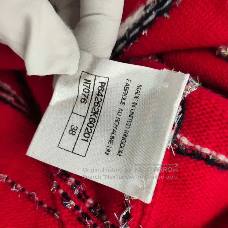 Chanel Chanel Roof series red striped cardigan coat Size XS / US 0-2 / IT 36-38 - 6 Thumbnail