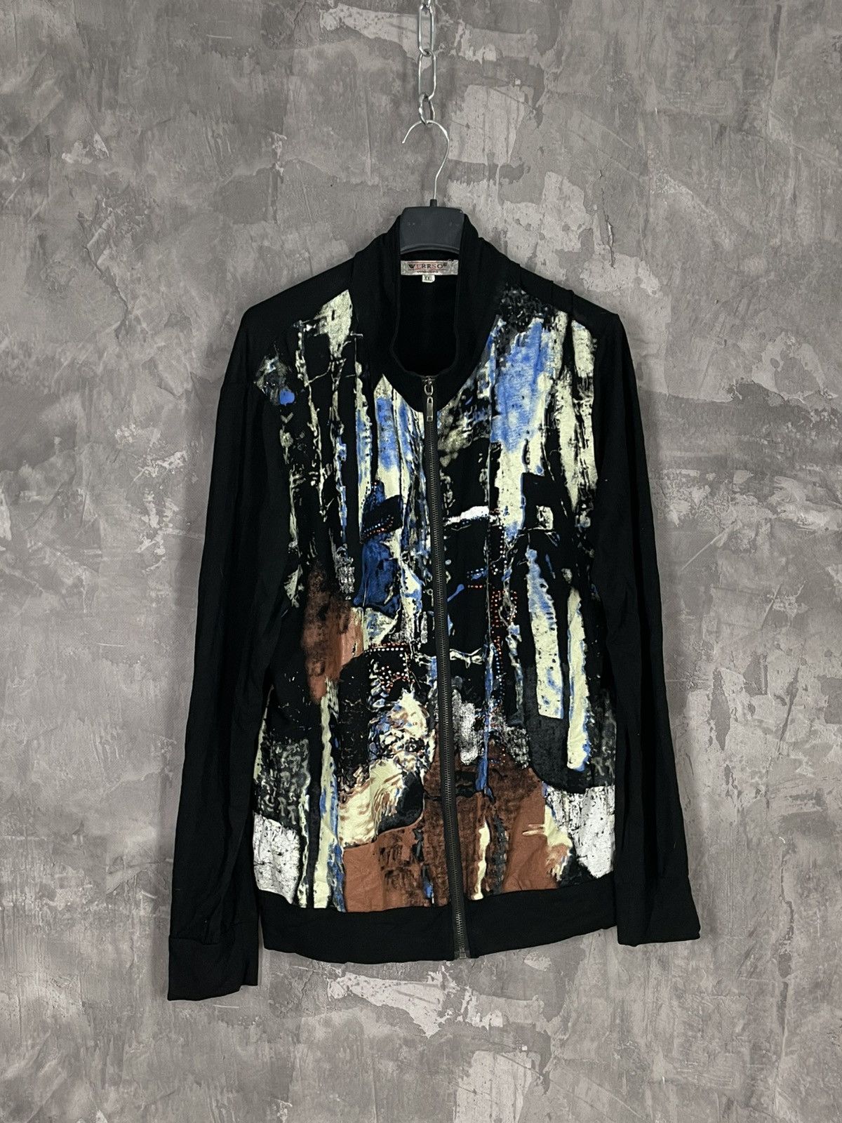 Hysteric Glamour × If Six Was Nine × Vintage FRENCH ART KNIT ARCHIVE SWEATER ZIP UP Size XXL / US 16-18 / IT 52-54 - 1 Thumbnail