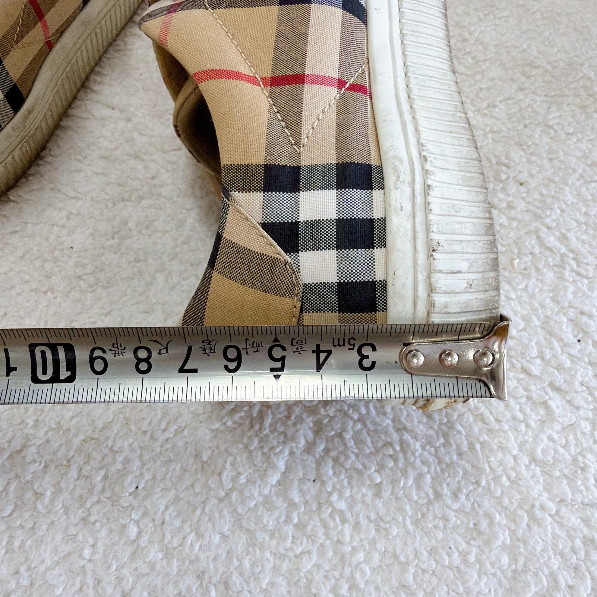 Burberry Burberry Horseferry Check Sneakers 35 0565 Size US 4.5 / IT 34.5 - 9 Thumbnail