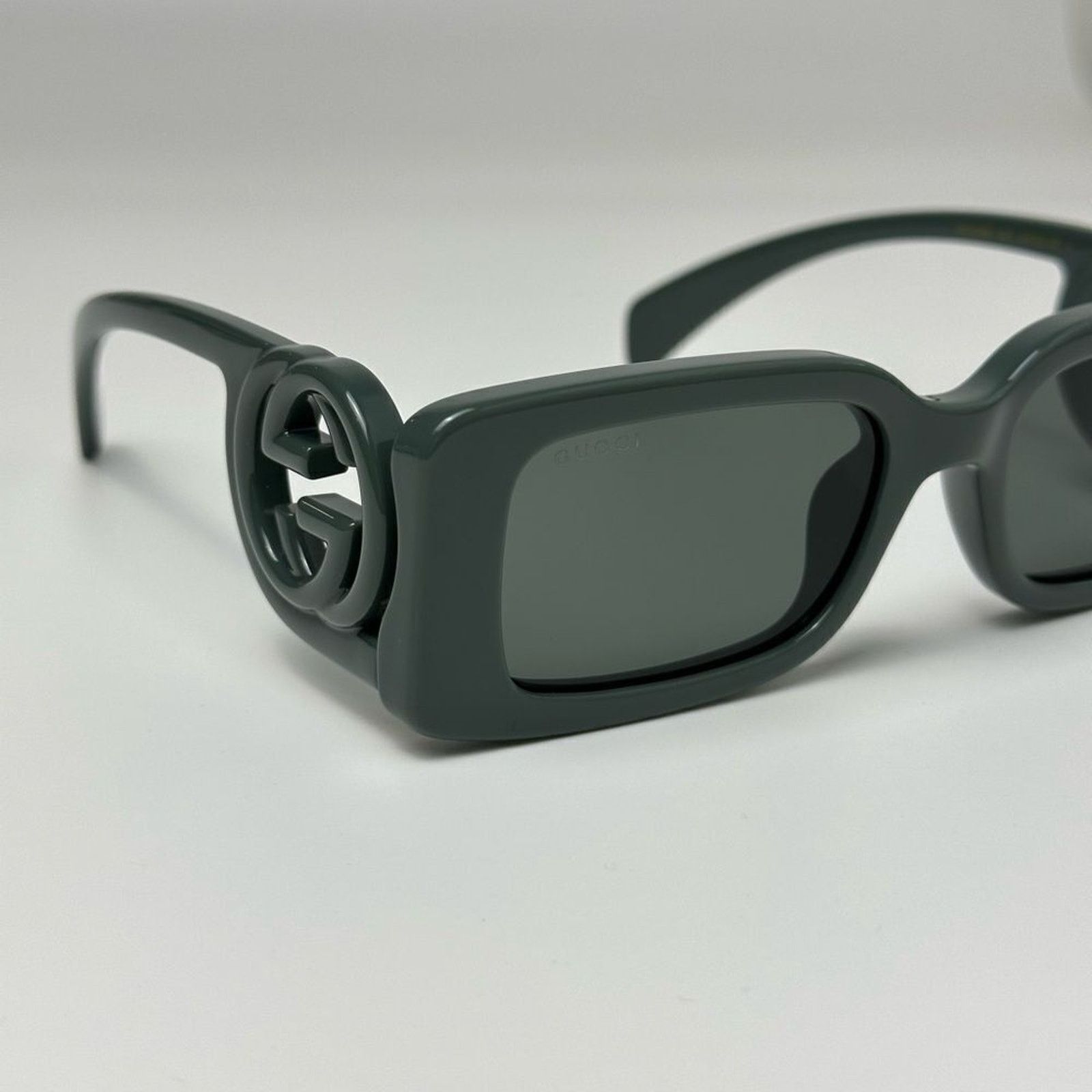 Gucci BRAND NEW GUCCI GG1325S 003 Grey Smoke Women Sunglasses Size ONE SIZE - 7 Thumbnail