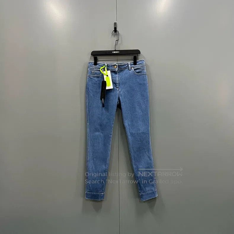 Louis Vuitton Louis Vuitton Blue Skinny Jeans Size 39" - 1 Thumbnail