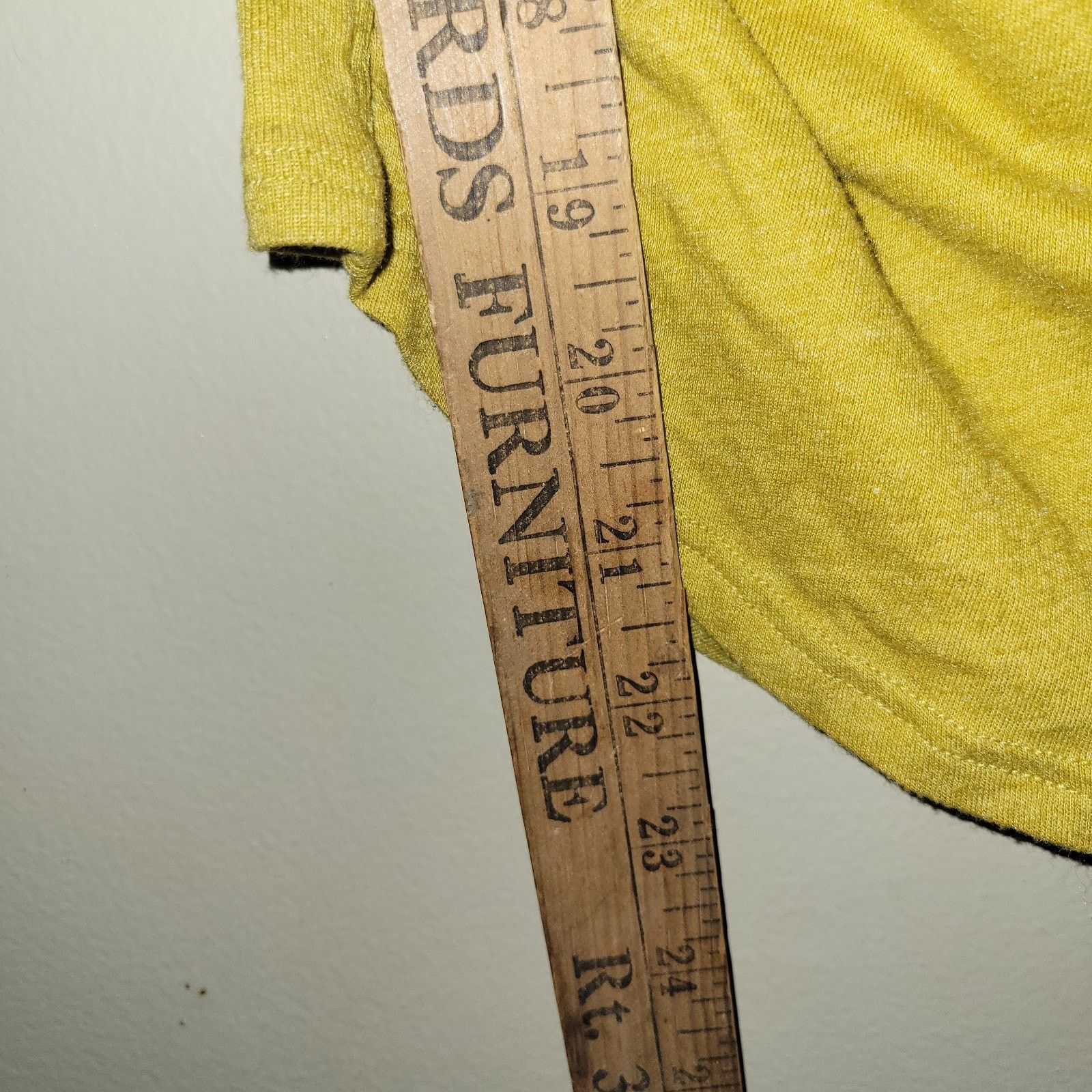 Free People Free People Cinched Side Top Yellow Size Small. Minimalist Size S / US 4 / IT 40 - 2 Thumbnail