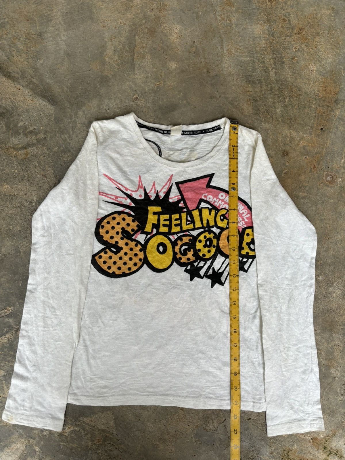 Hysteric Glamour Y2k Blue Moon Blue Feeling Sogood Longsleeve Size M / US 6-8 / IT 42-44 - 11 Thumbnail