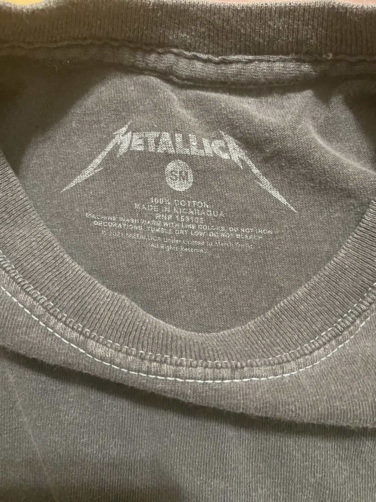 Band Tees × Metallica Vintage Metallica T-Shirt Size US S / EU 44-46 / 1 - 3 Thumbnail
