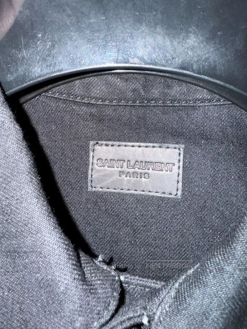 Saint Laurent Paris Saint Laurent Paris Black Denim Jacket Size US M / EU 48-50 / 2 - 4 Thumbnail