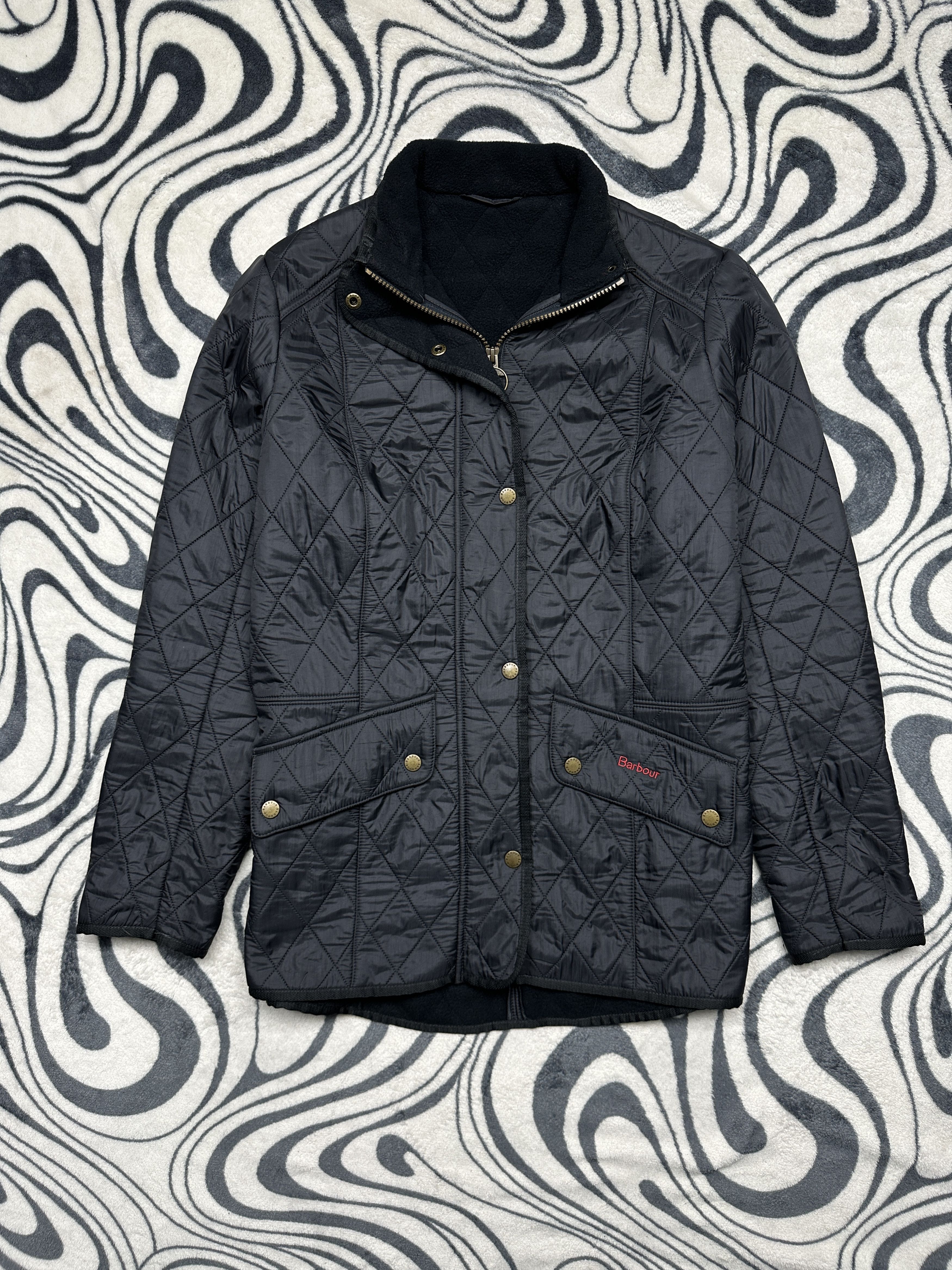 Barbour Barbour Vintage Cavalary Polarquilt Womens Quilted Jacket Size L / US 10 / IT 46 - 1 Thumbnail
