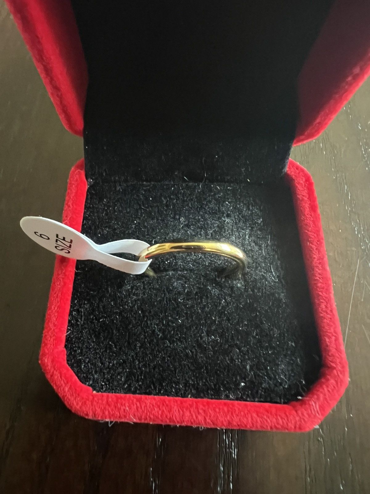 Other Women’s 10k Plated 2mm Band Size 6 Size ONE SIZE - 1 Thumbnail