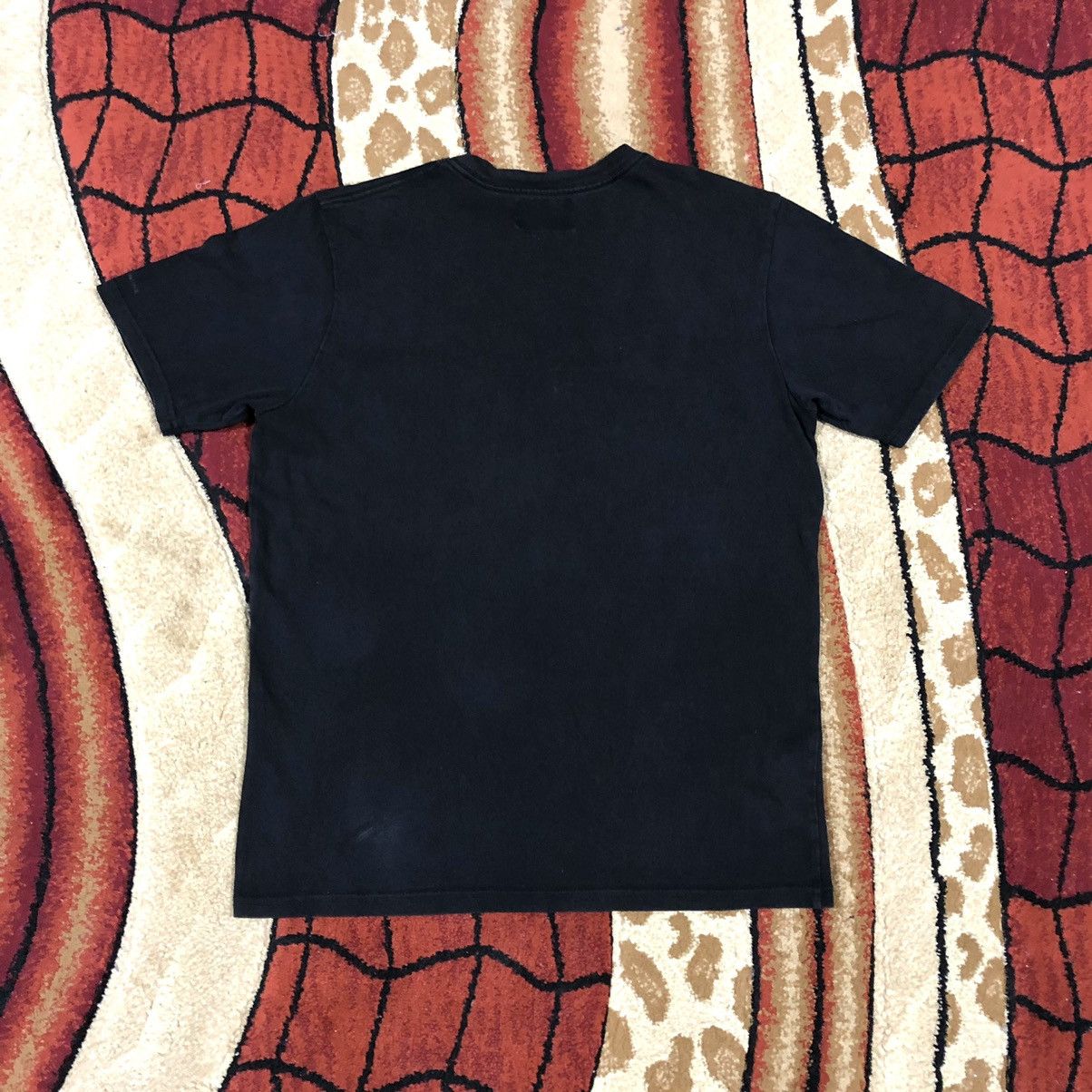 Number (N)ine Vintage NUMBER (N)INE Patch Denim Logo Rare T Shirt Size US L / EU 52-54 / 3 - 4 Thumbnail