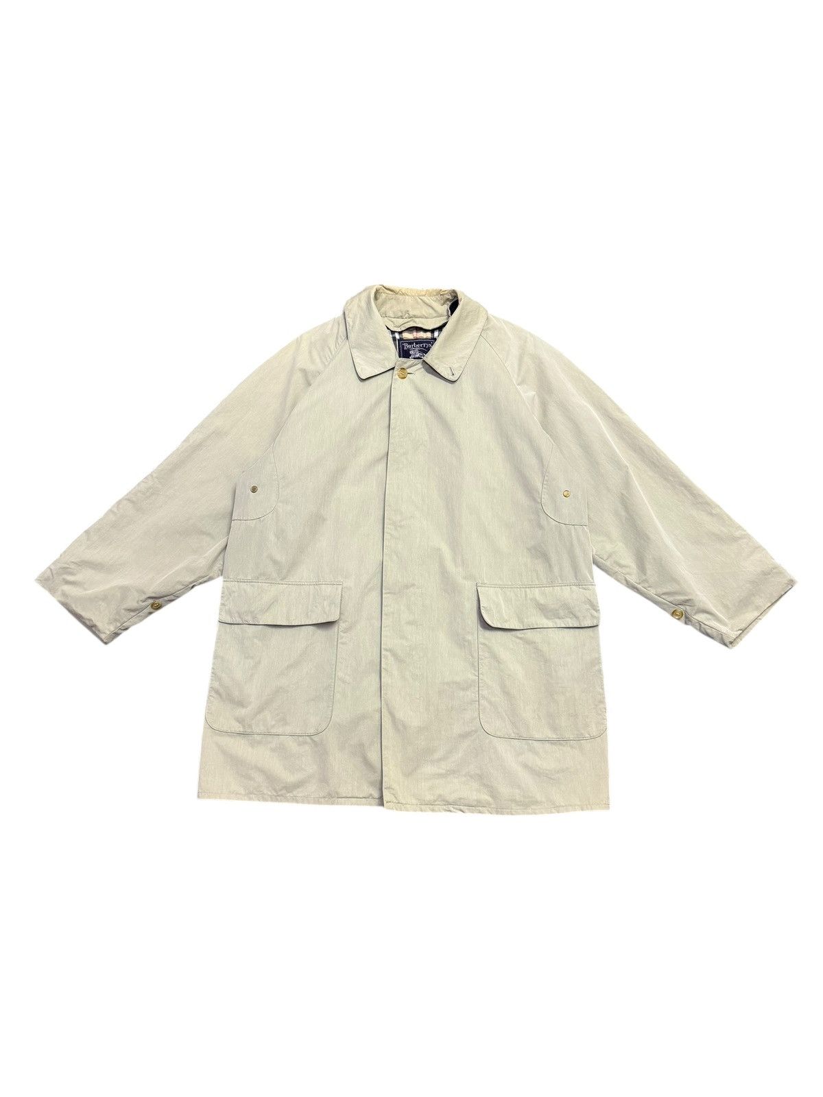 Burberry Vintage Burberrys Lining Novacheck Trench Coat Size US M / EU 48-50 / 2 - 1 Thumbnail