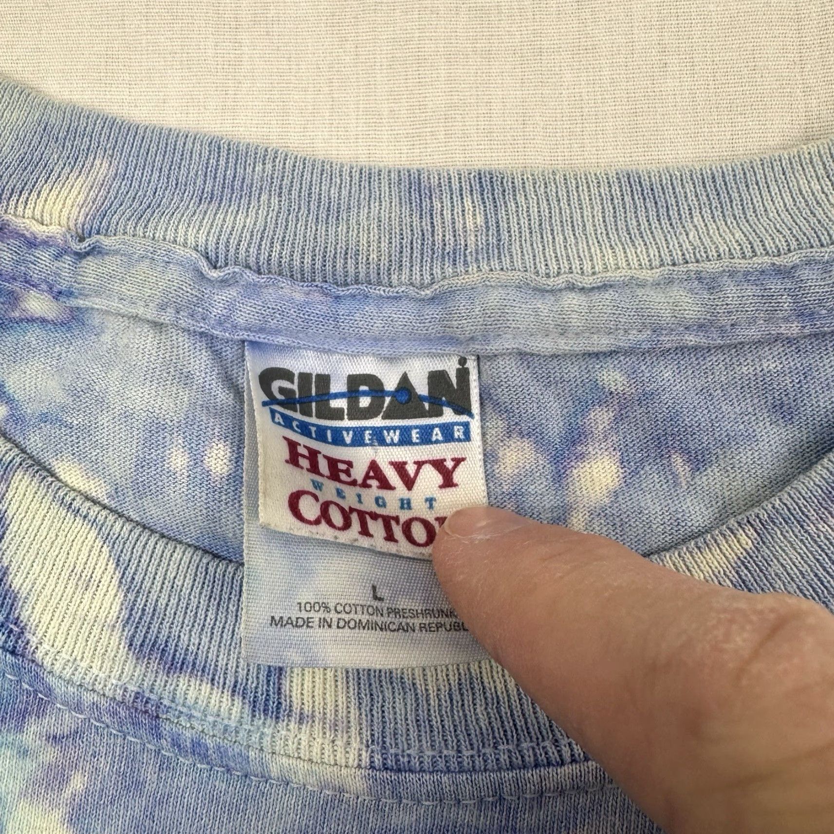 Gildan VINTAGE Gildan T-Shirt Dolphins Florida Ocean Nature 90s Animals Blue Adult Large Crew Neck Short Sleeve Men Size US L / EU 52-54 / 3 - 4 Thumbnail