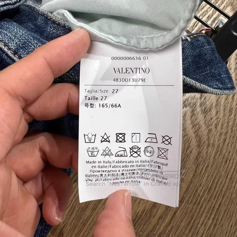 Valentino Valentino Wide-leg jeans Size 27" / US 4 / IT 40 - 4 Thumbnail