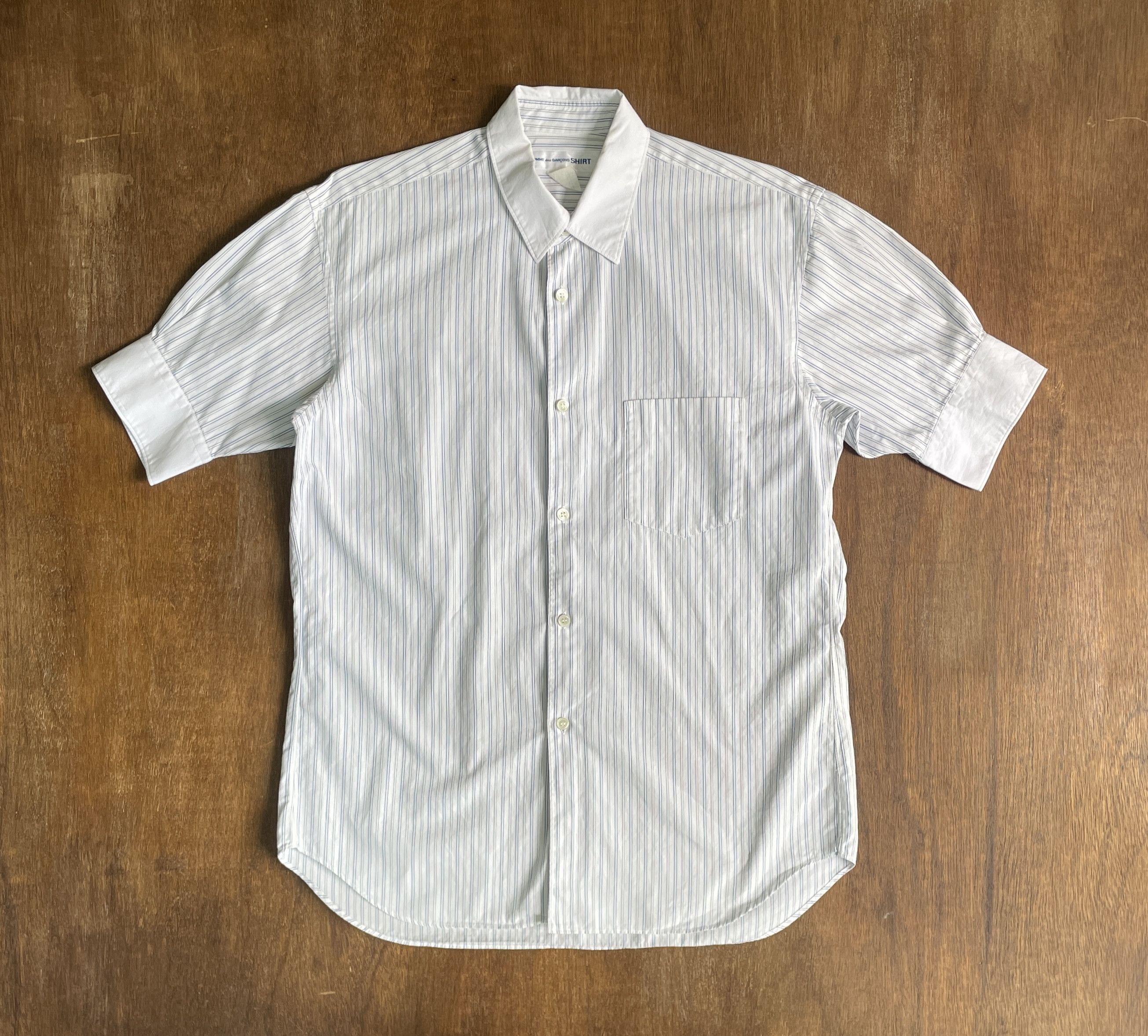 Comme des Garcons SHIRT CDG Shirt Stripped Shirt Size US S / EU 44-46 / 1 - 1 Thumbnail