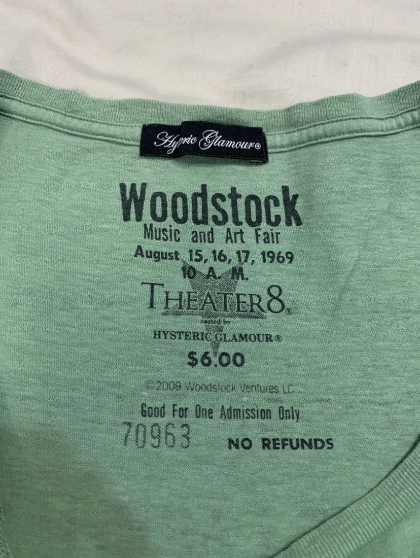 Hysteric Glamour Hysteric Glamour Theater 8 Woodstock Size ONE SIZE - 2 Thumbnail