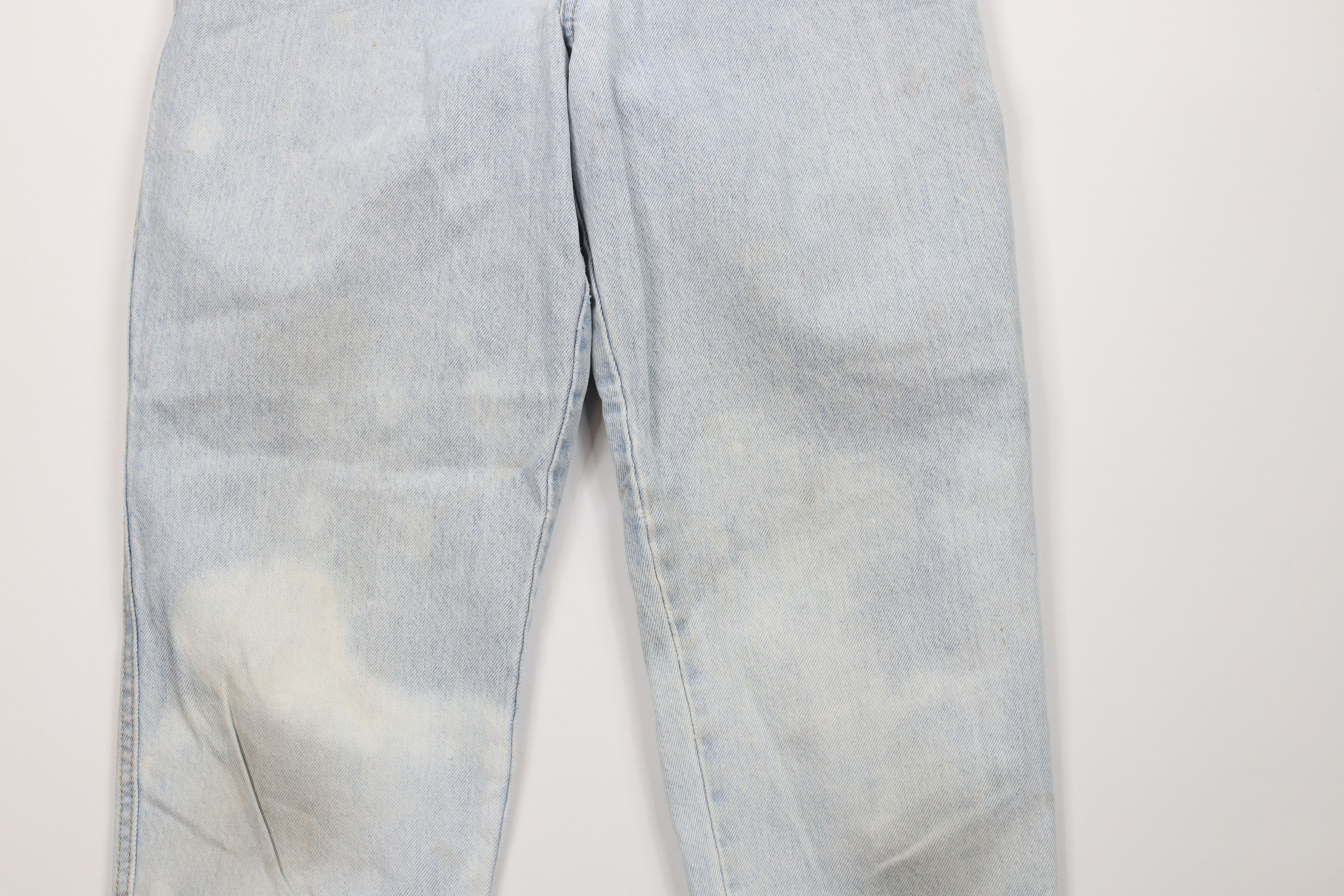 Vintage Vintage 90s Streetwear Tapered Leg Denim Jeans Pants Blue Size 32" / US 10 / IT 46 - 3 Thumbnail