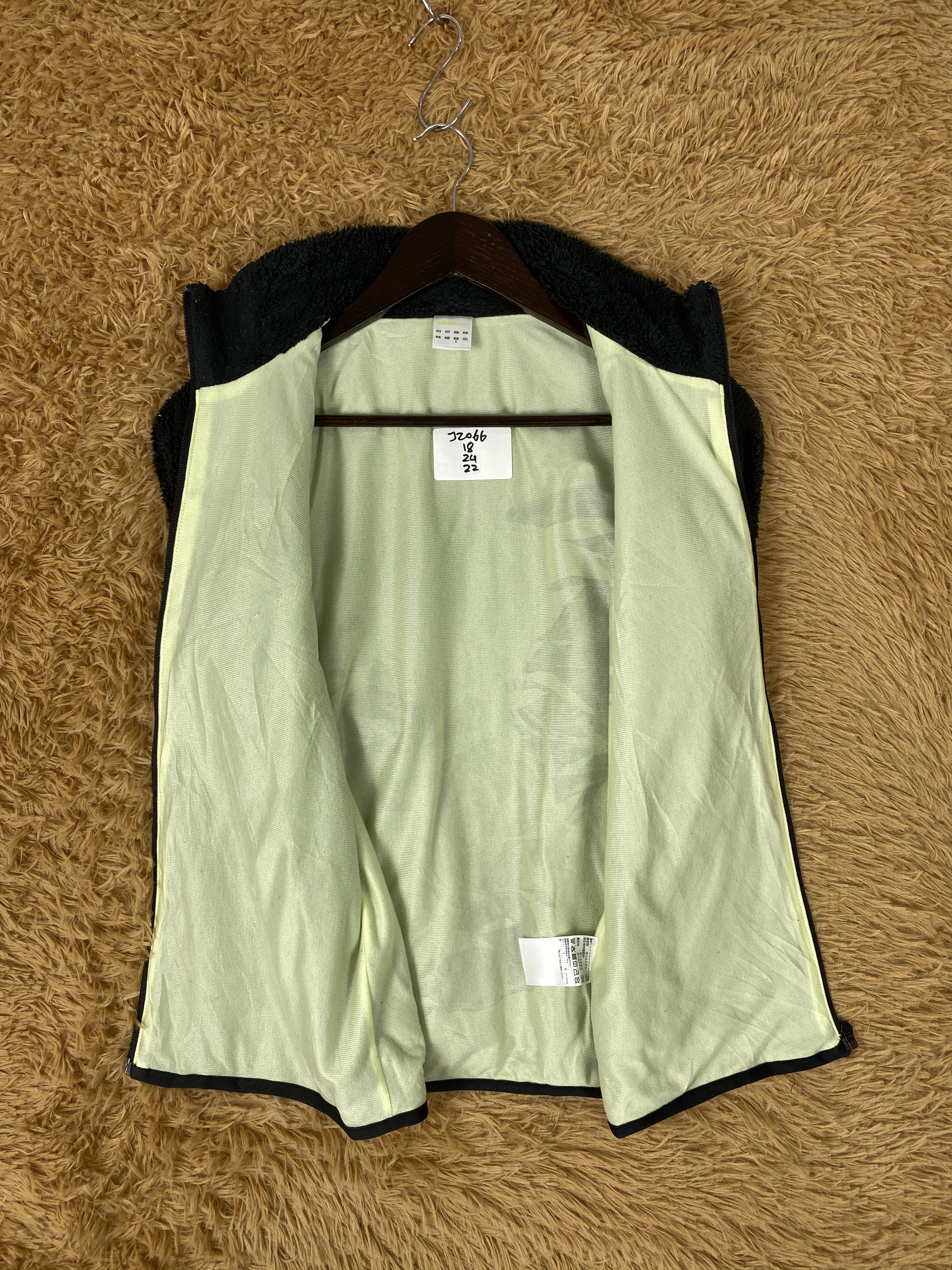 Adidas Vintage Adidas Neo Fleece Jacket J2066 Size US S / EU 44-46 / 1 - 6 Thumbnail