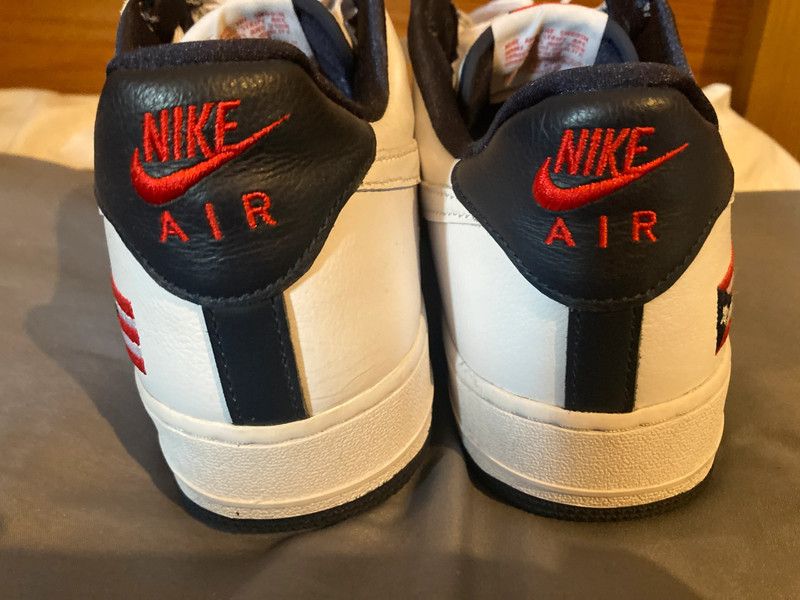 Nike Nike Air Force One AF1 - Puerto Rico - UK 9 RARE Size US 10 / EU 43 - 4 Thumbnail