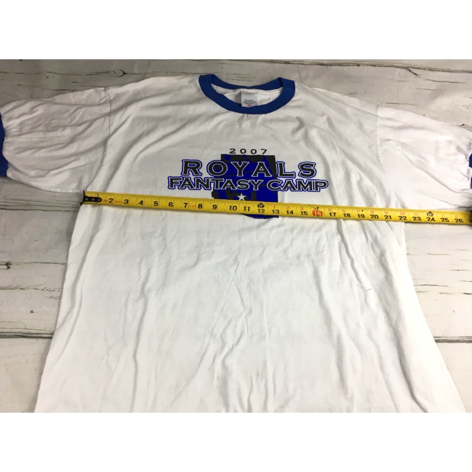 Anvil VINTAGE Kansas City Royals Fantasy Camp T Shirt Sz XL - Surprise AZ EUC Size US XL / EU 56 / 4 - 5 Thumbnail