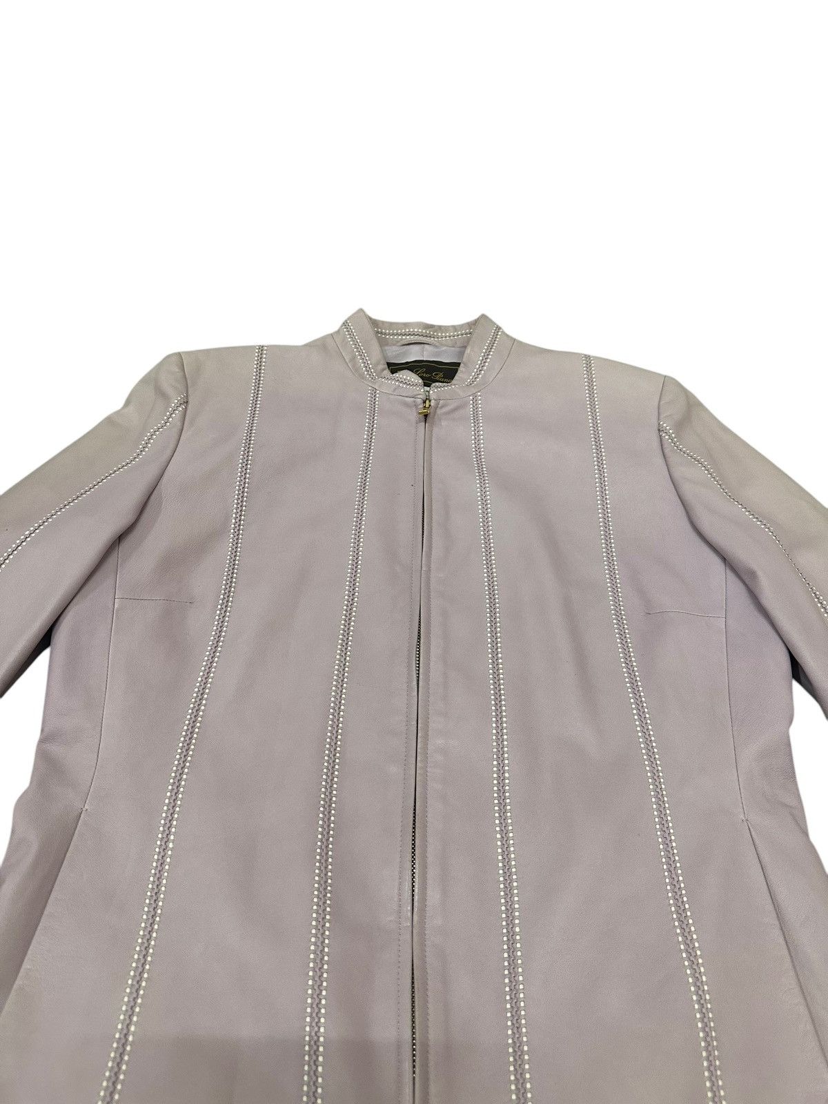Loro Piana Loro Piana Pink CrossStitching Jacket Size XL / US 12-14 / IT 48-50 - 2 Thumbnail