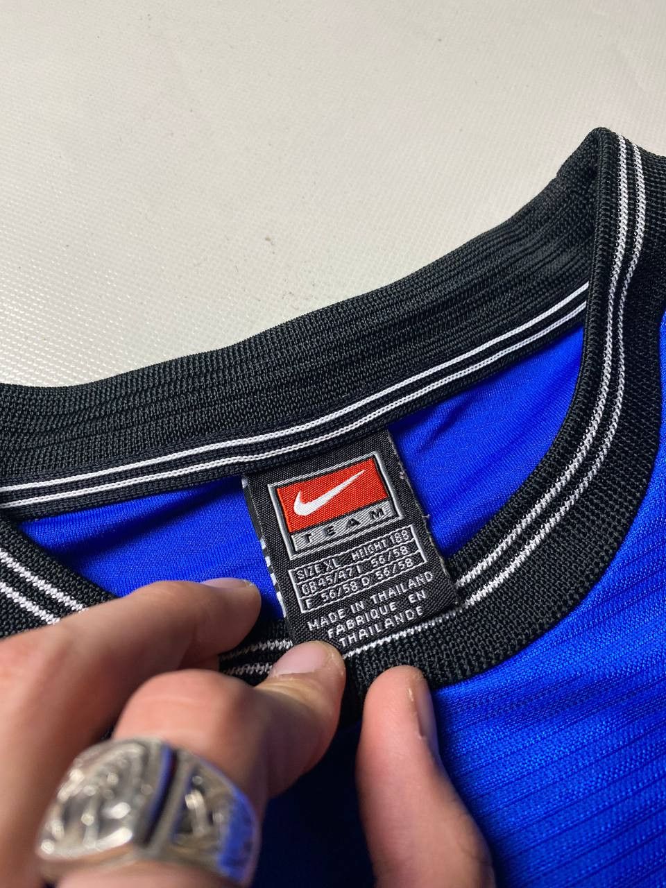 Nike Nike Vintage Jersey Handball Club Size US XL / EU 56 / 4 - 3 Thumbnail