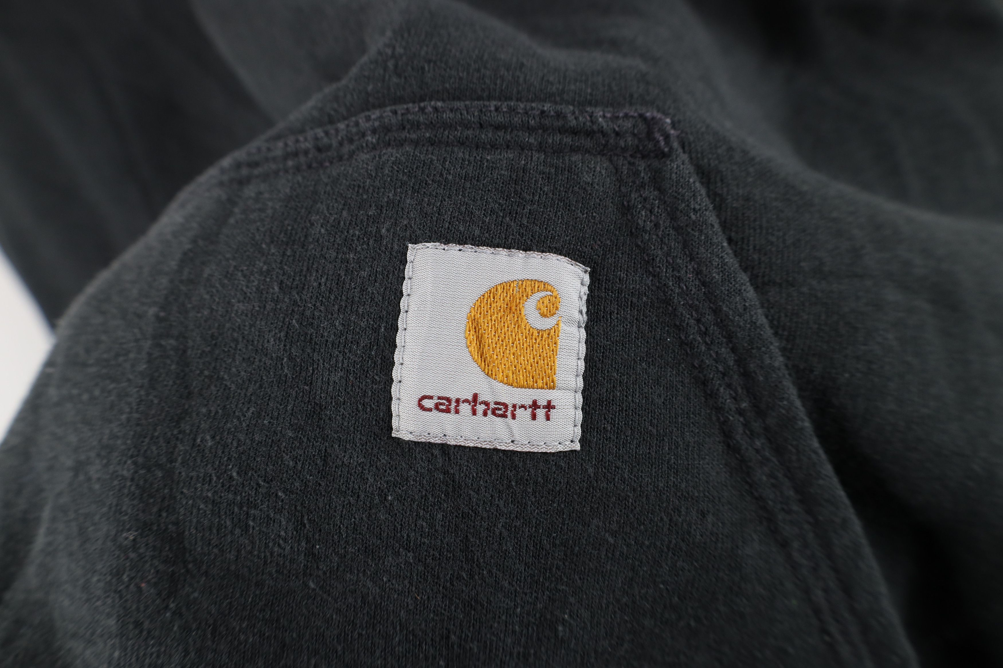 Carhartt Vintage Y2K Carhartt Spell Trucking Heavyweight Hoodie Black Size US XL / EU 56 / 4 - 6 Thumbnail