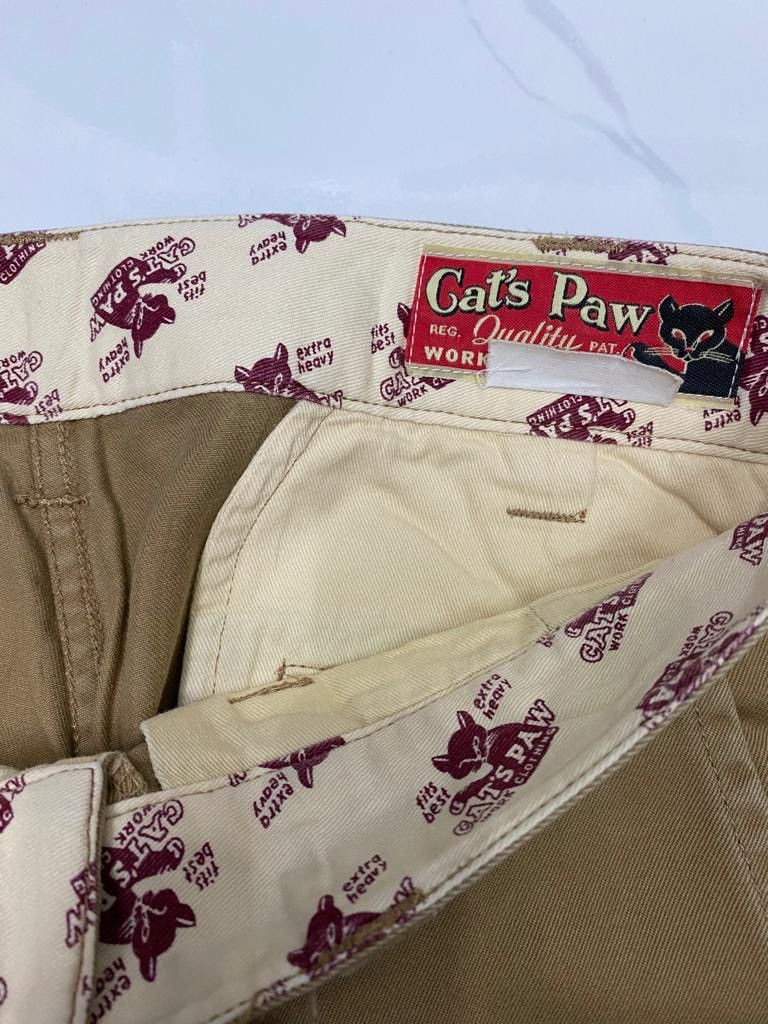 CAT'S PAW × Toyo Enterprises 🔥CAT’S PAW TOYO ENTERPRISES JAPAN KHAKI TROUSERS PANTS Size US 32 / EU 48 - 8 Thumbnail