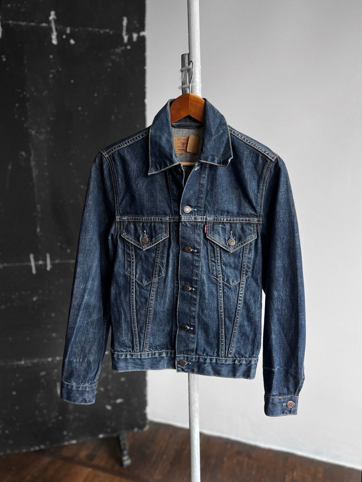 Vintage levis denim jacket womens sales