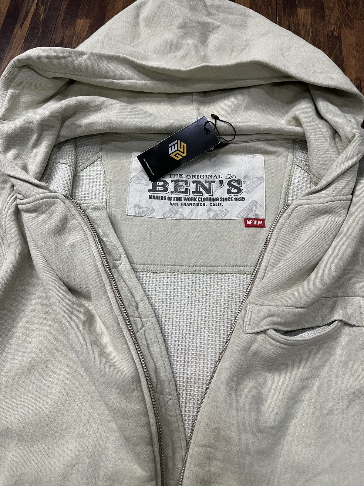 Ben Davis × Vintage Vintage Ben Davis Hoodie Big Logo Size US M / EU 48-50 / 2 - 3 Thumbnail