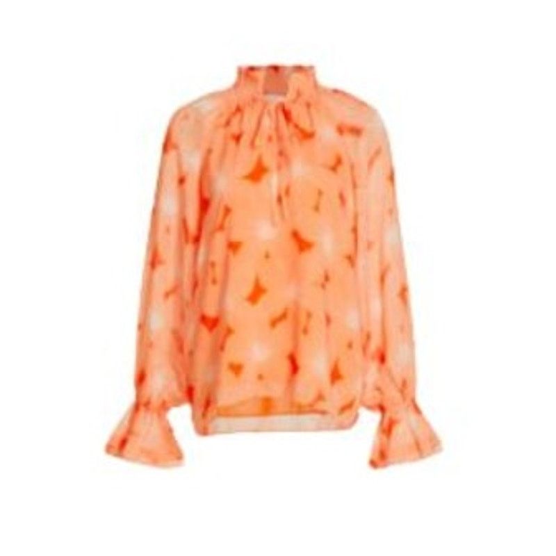 Ramy Brook Ramy Brook “Clark” Floral Long Sleeve Blouse – NWT Size XS / US 0-2 / IT 36-38 - 11 Thumbnail