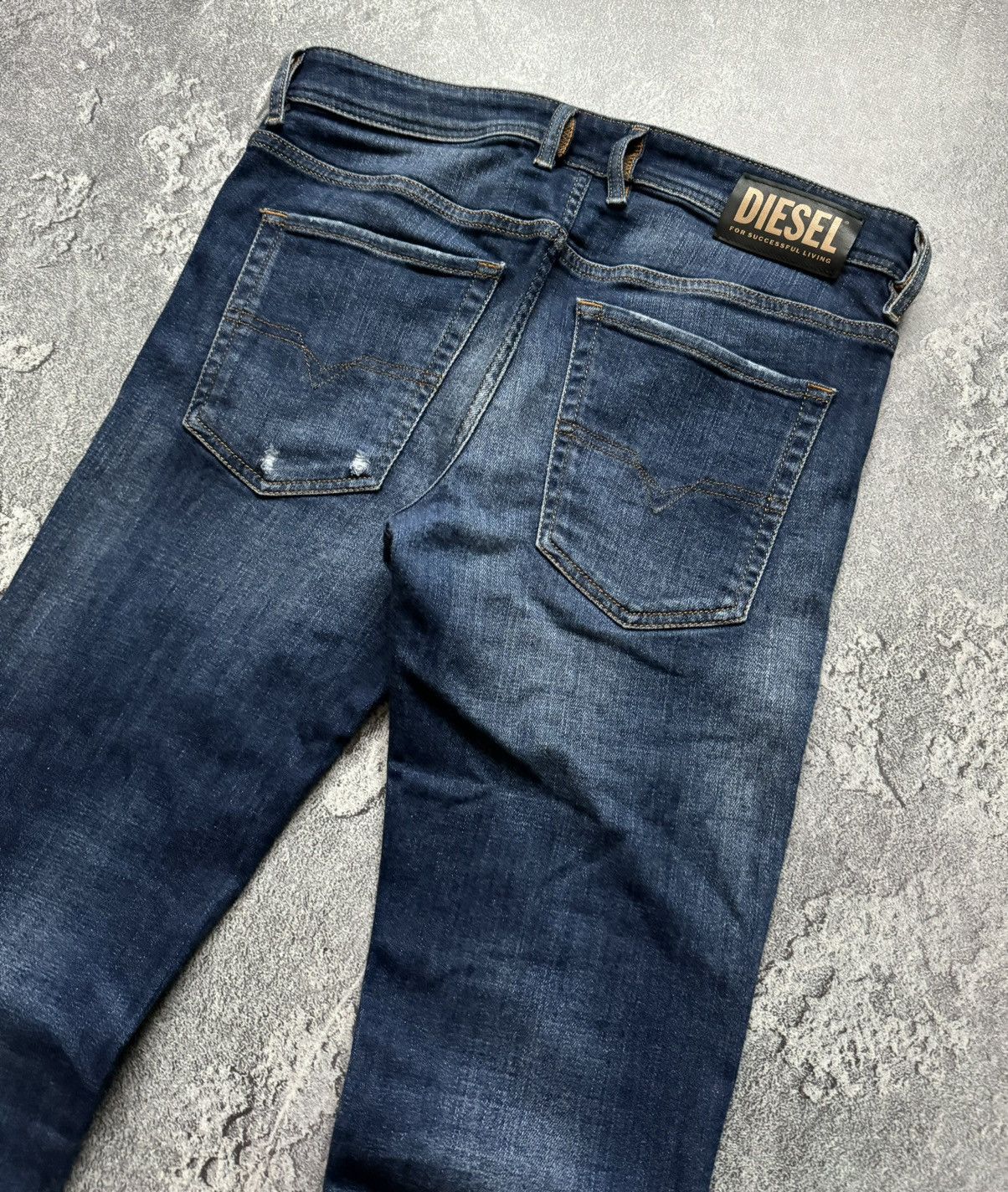 Diesel × Diesel Black Gold Diesel 31/32 sleenker-x slim skinny denim pant trouser Jean Size US 31 - 3 Thumbnail