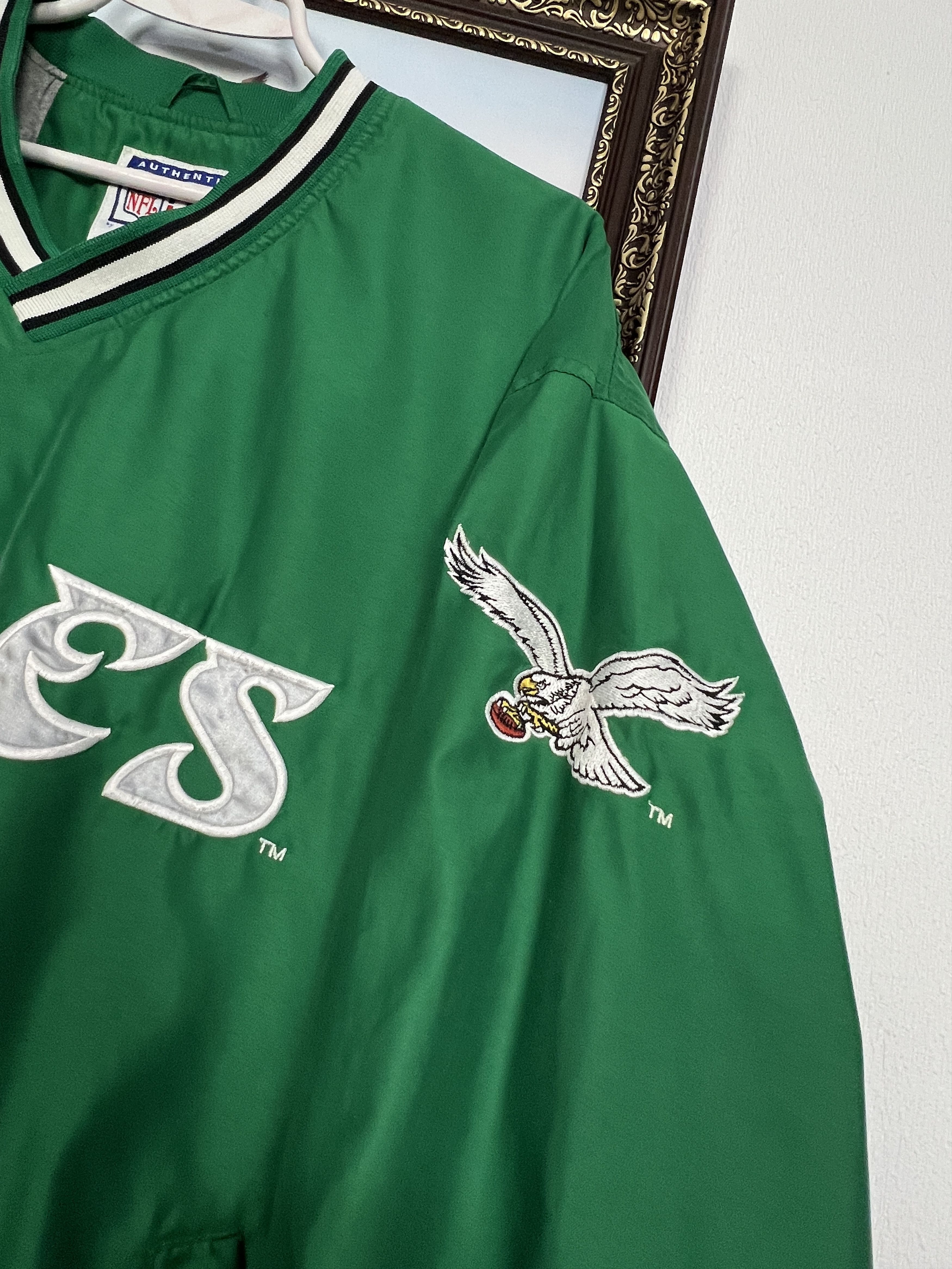 Reebok Vintage 90's Philadelphia Eagles NFL Jacket Bomber Rare Size US M / EU 48-50 / 2 - 3 Thumbnail
