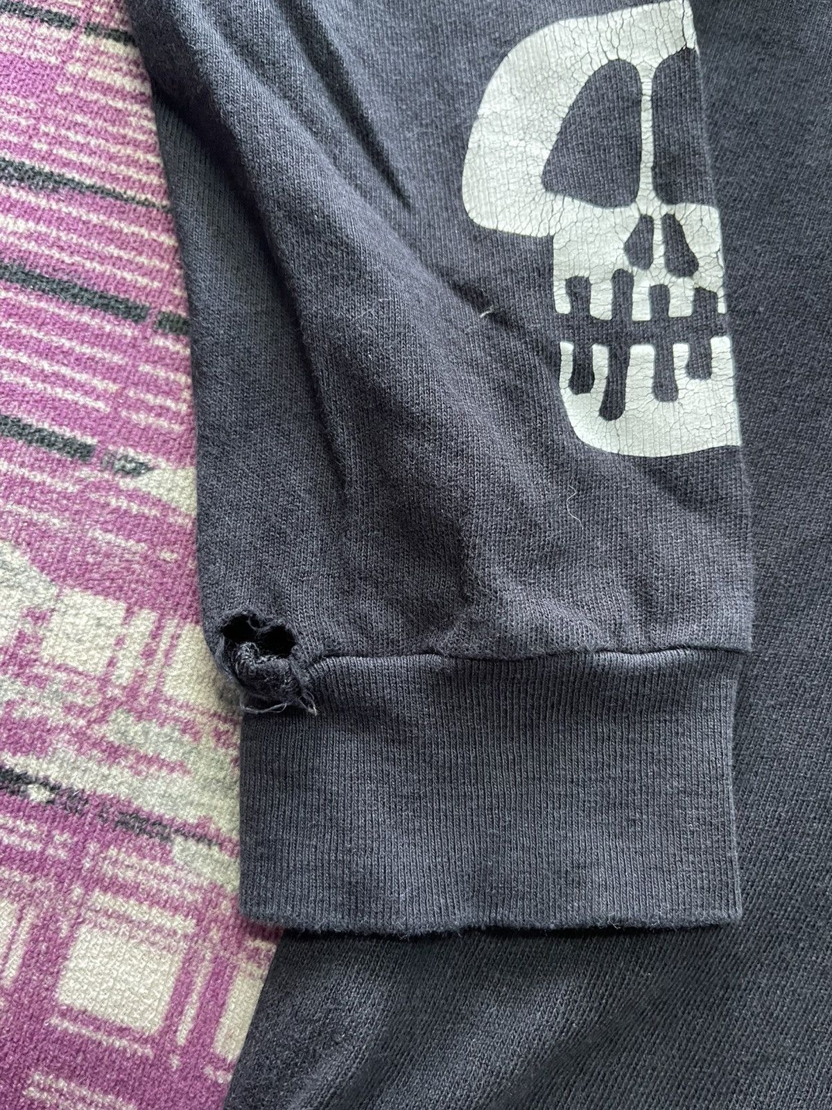 Stussy VINTAGE STUSSY RAT SKULL ALL LOGO LONG SLEEVE VERY RARE Size US M / EU 48-50 / 2 - 4 Thumbnail