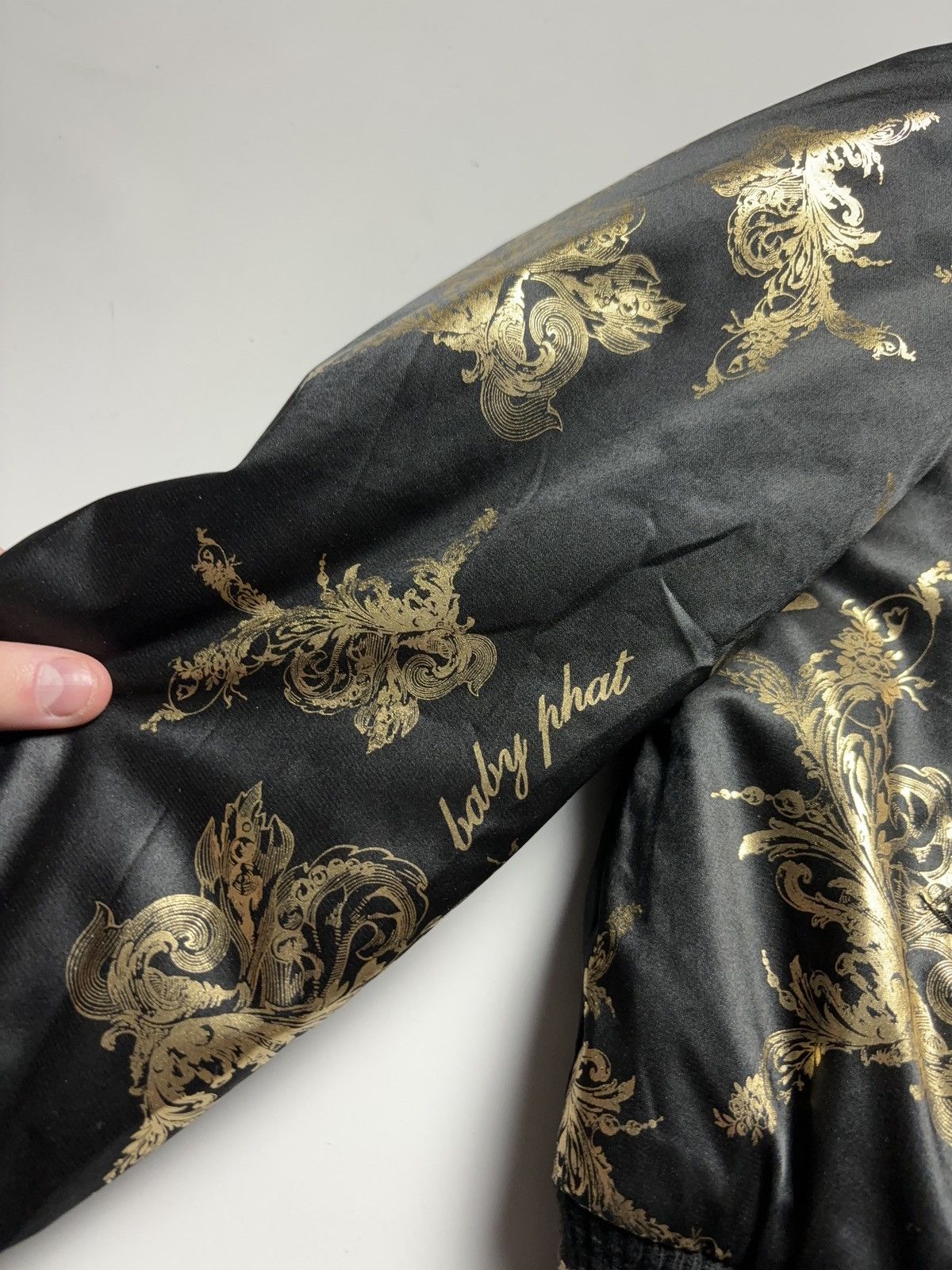 Vintage Baby phat gold vintage printed bomber jacket Size M / US 6-8 / IT 42-44 - 4 Thumbnail