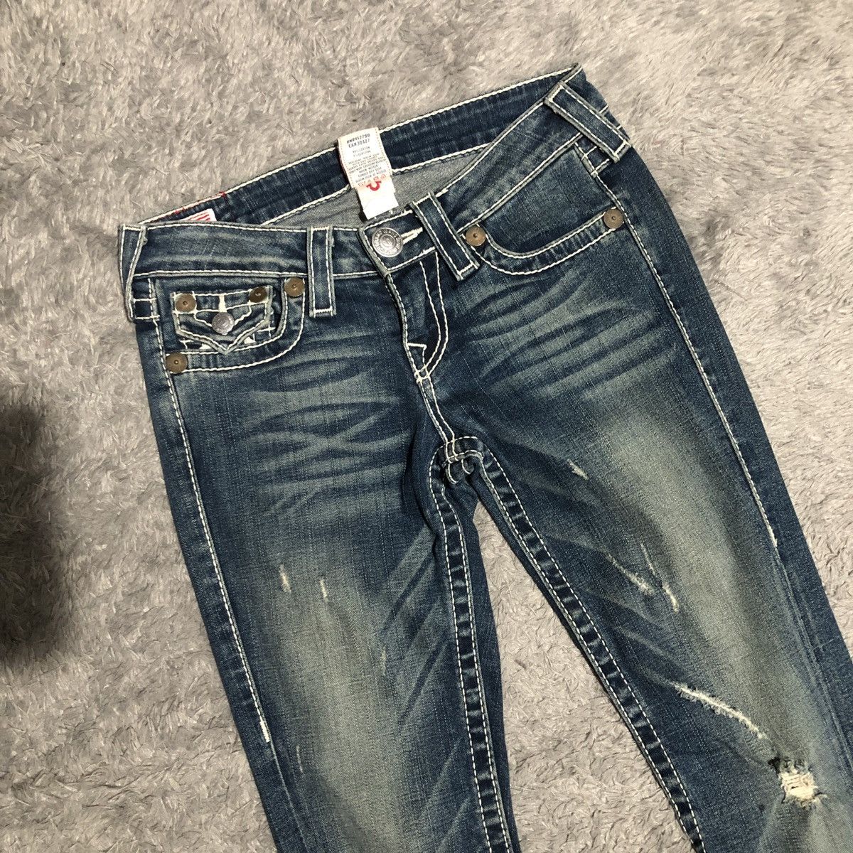 If Six Was Nine × True Religion TRUE RELIGION RAINBOW JOEY DENIM Size 26" / US 2 / IT 38 - 2 Thumbnail