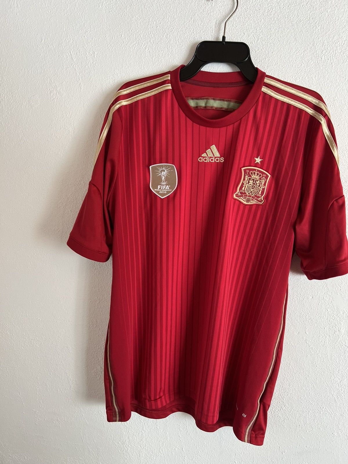 Adidas × Vintage Adidas Vintage Spain Jersey S/S2014 Y2K Streetwear Style Rar Size US L / EU 52-54 / 3 - 1 Thumbnail