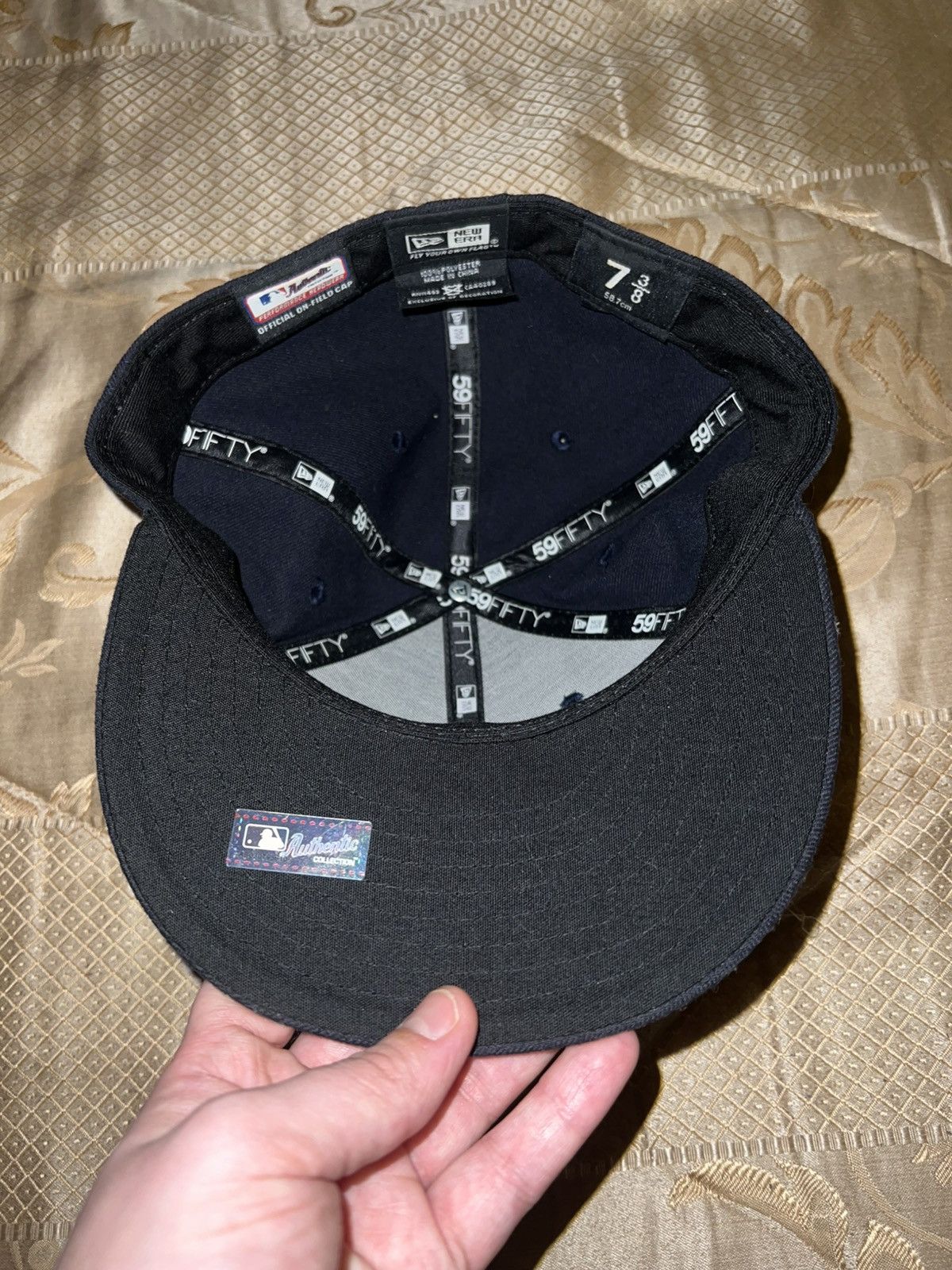 New Era Size 7 3/8 New Era Yankees Fitted Size ONE SIZE - 4 Thumbnail