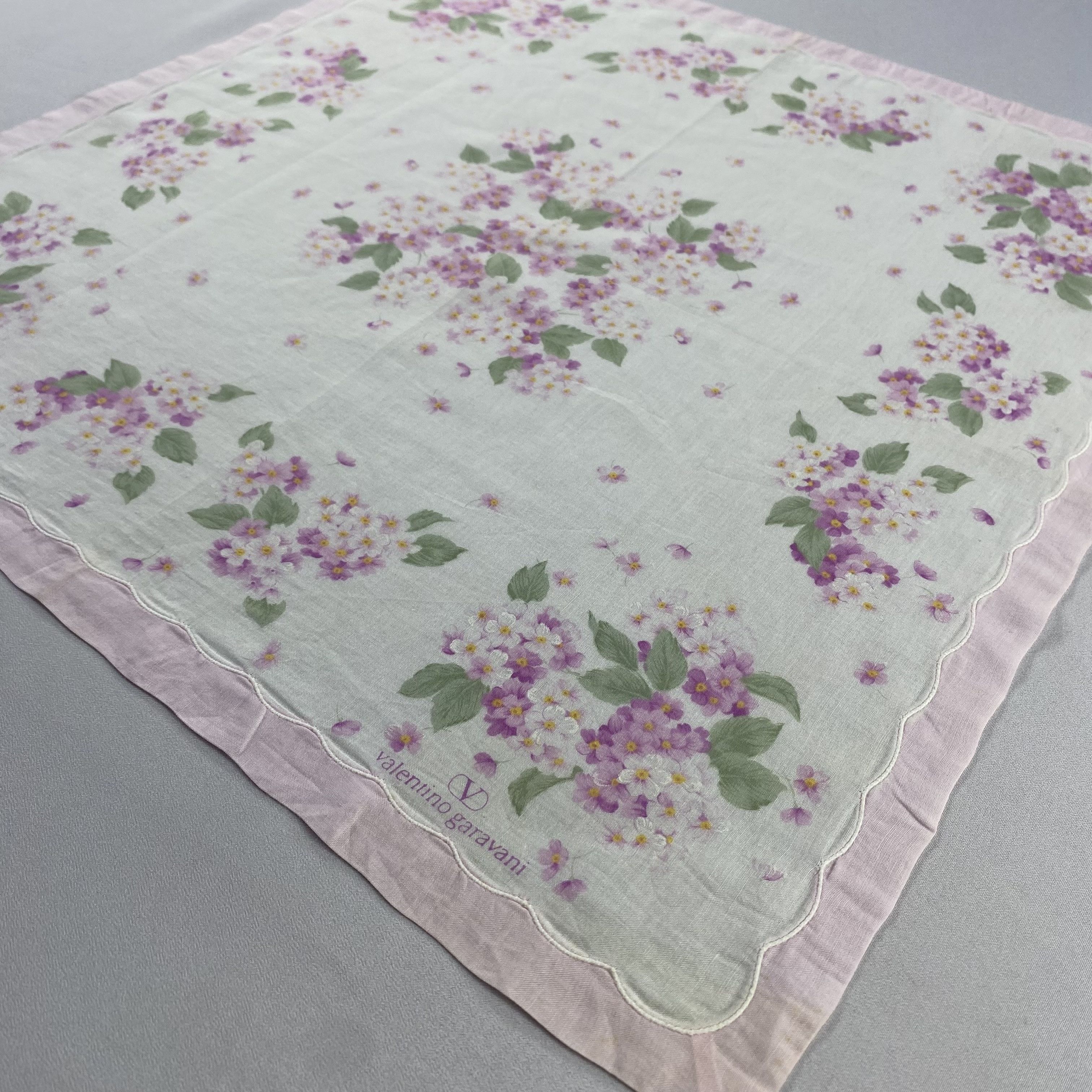Valentino × Vintage Valentino Garavani Bandana/ Handkerchief / Neckerchief-P1918 Size ONE SIZE - 3 Thumbnail