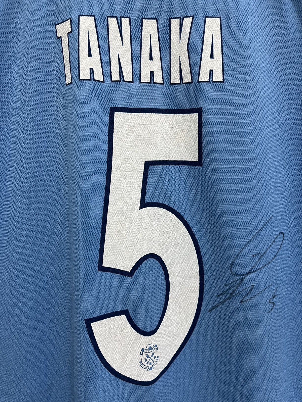 Japanese Brand × Vintage #5 TANAKA Sign Yamaha FC J League Soccer Jersey Vintage Size US S / EU 44-46 / 1 - 9 Thumbnail