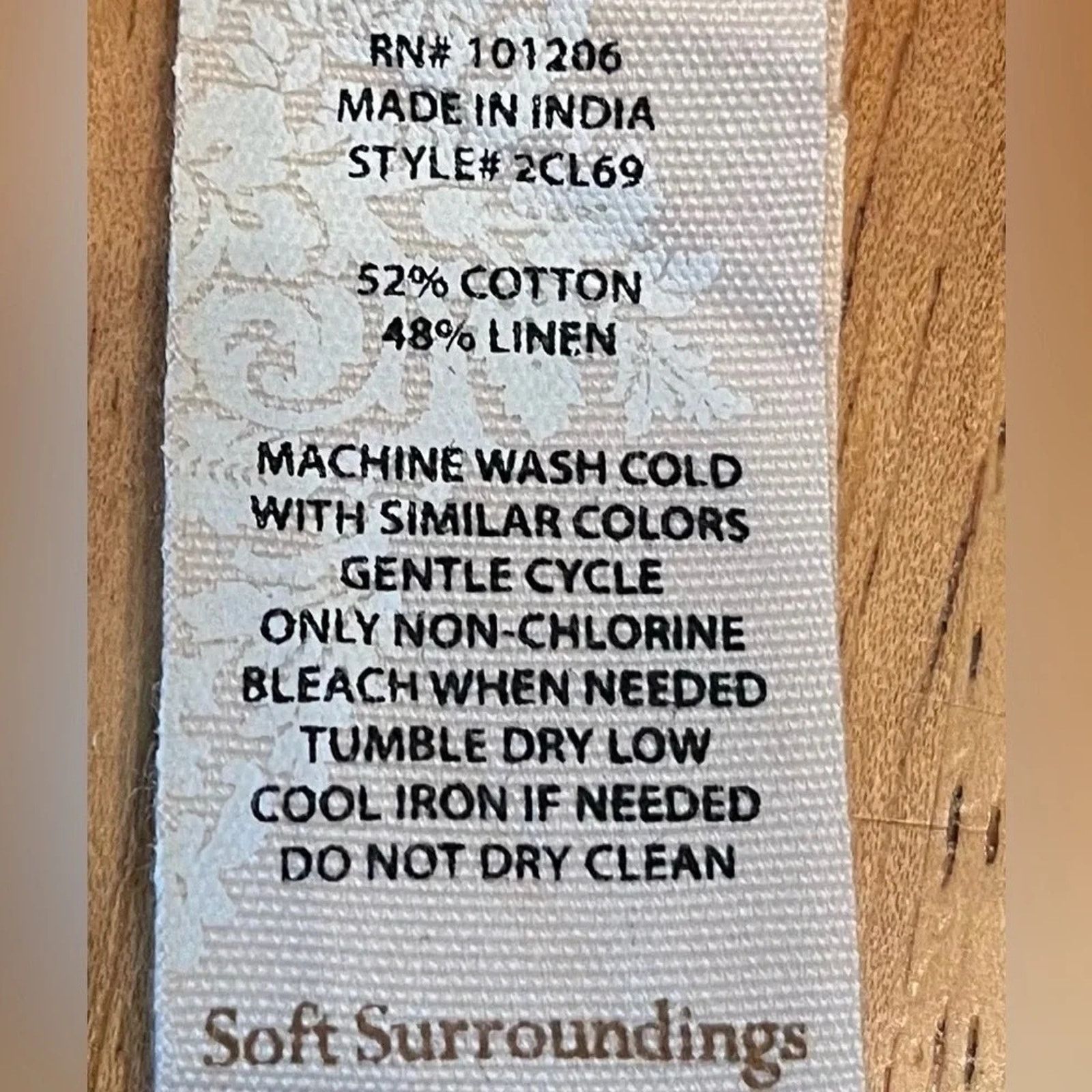 The Unbranded Brand Soft Surroundings Daydreamer linen blend maxi dress, size XS Size XS / US 0-2 / IT 36-38 - 6 Thumbnail