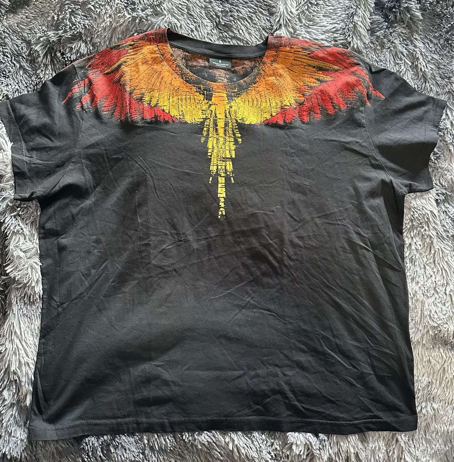 Marcelo Burlon Marcelo Burlon Icon Wings Graphic T-Shirt Size US XL / EU 56 / 4 - 1 Thumbnail