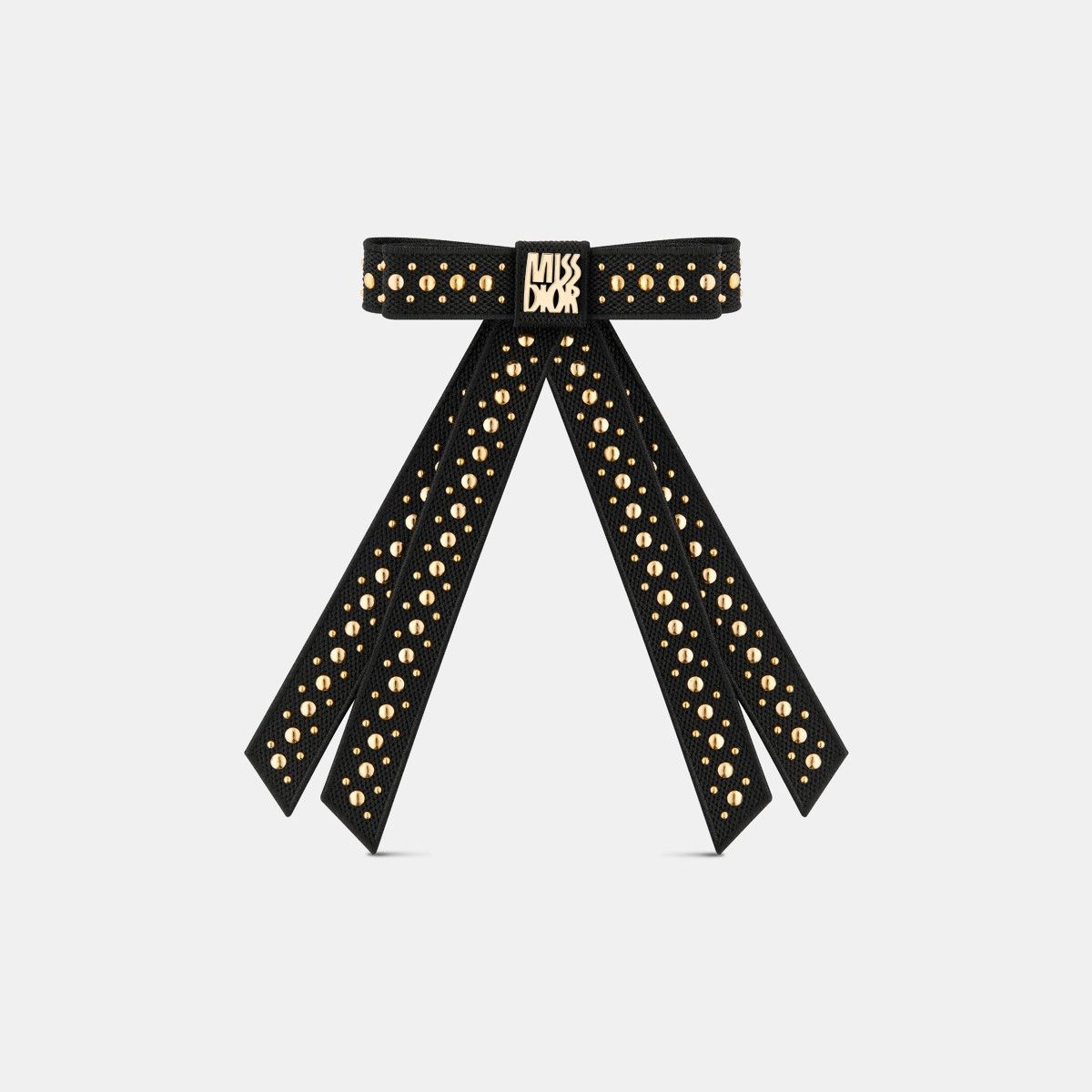 Dior o1w1db10326 Size:OS/Dior Twist Bow in Black Size ONE SIZE - 1 Thumbnail